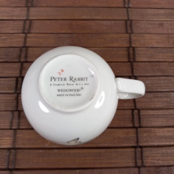 Wedgewood Peter Rabbit 6 Piece Children's Tea Set For 2 Beatrix Potter 1992 - Picture 9 of 14